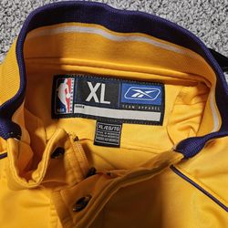 Lakers warm up jacket Xl mens