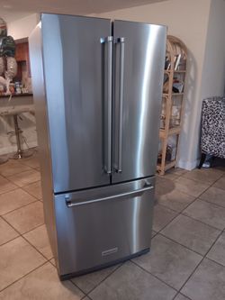 Kitchen Aid stainless steel refrigerator