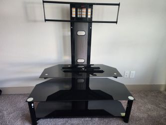 Tv stand for 55 inch and smaller tv  with 3 shelves