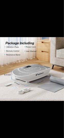 NEW SEALED MERACH MR-2398 Whole Body Vibration Plate (Gray)
