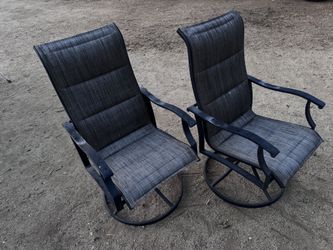 Patio swivel chairs better quality