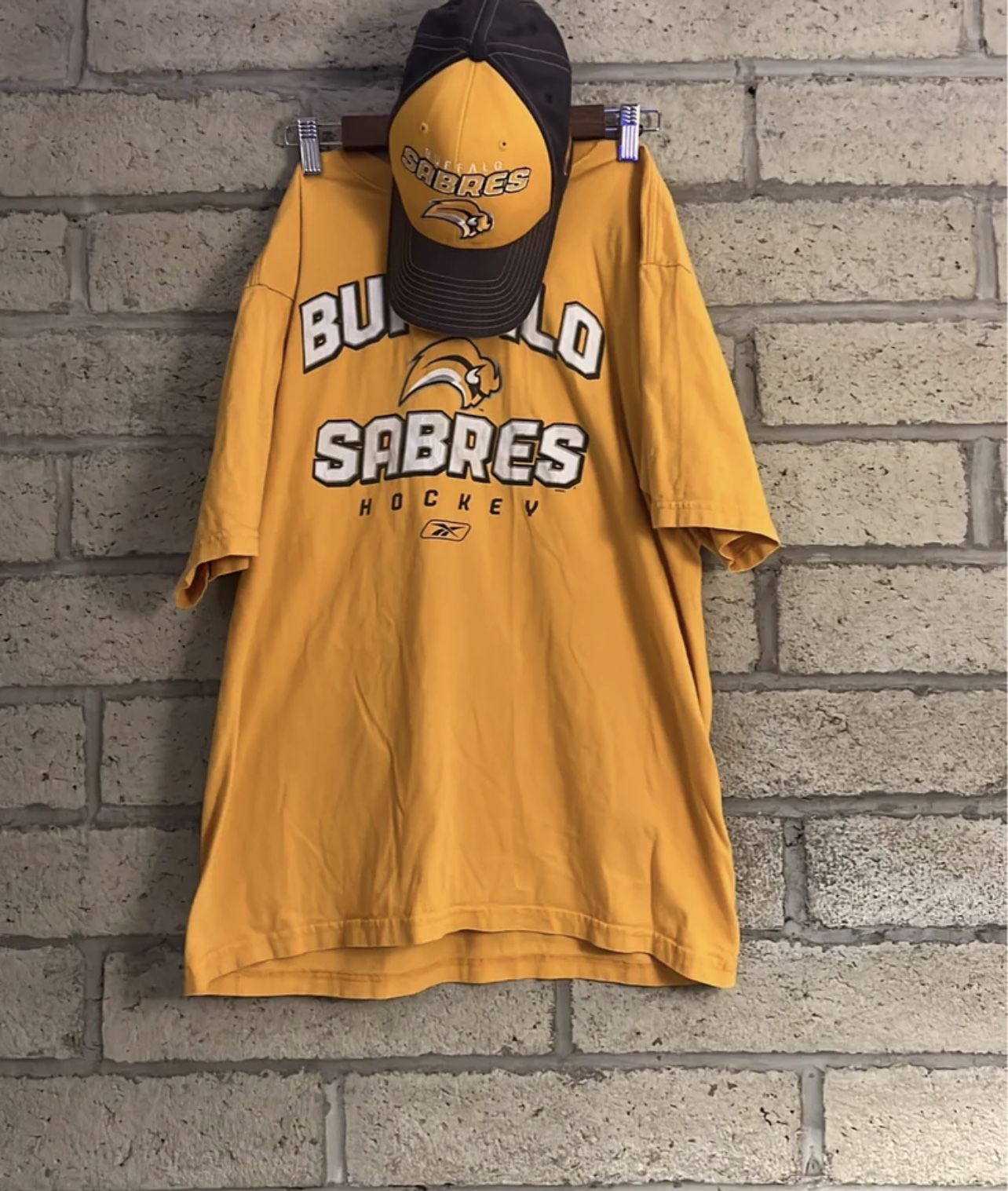 Buffalo Sabres Reebok Bundle Shirt and Hat Set