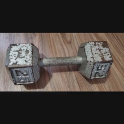 Single 25lbs Dumbbell. 