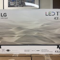 43” LG TV’S (non-smart)
