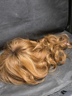 New WOW by LuxHair Long Hair Topper Synthetic Auburn Volume Wiglet