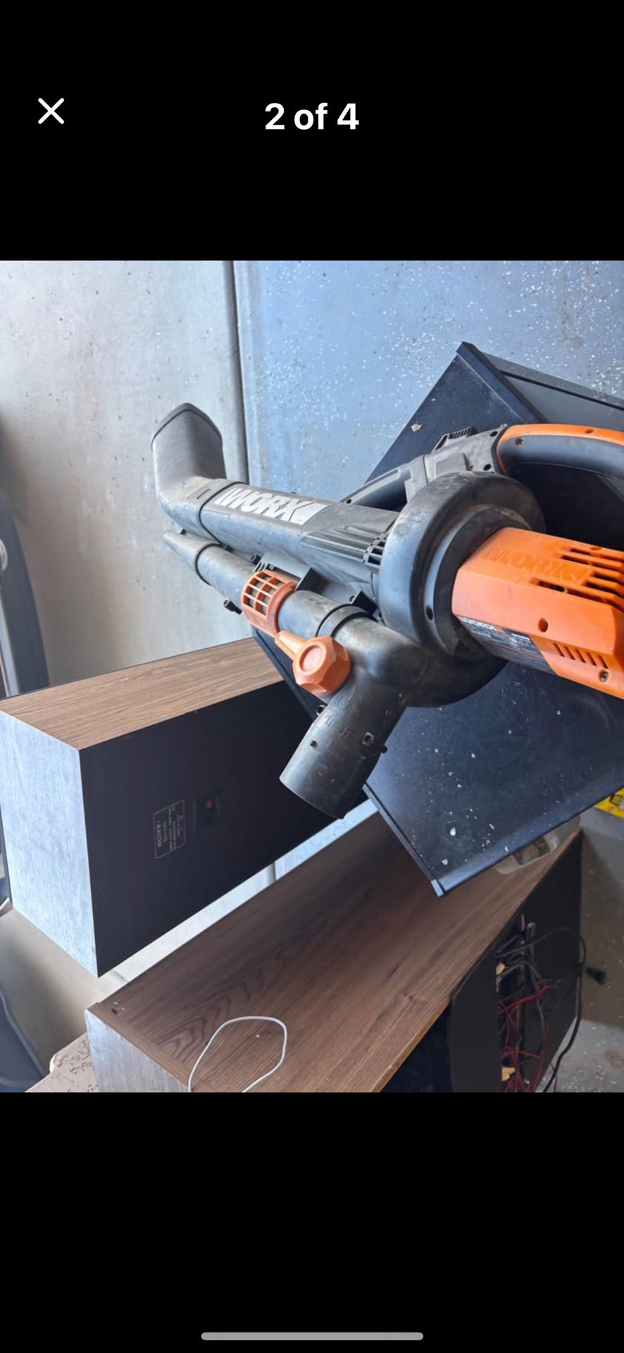 Worx Leaf Blower And Vacuum