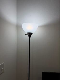 Floor lamp w/extra adjustable 5 colors light bulbs