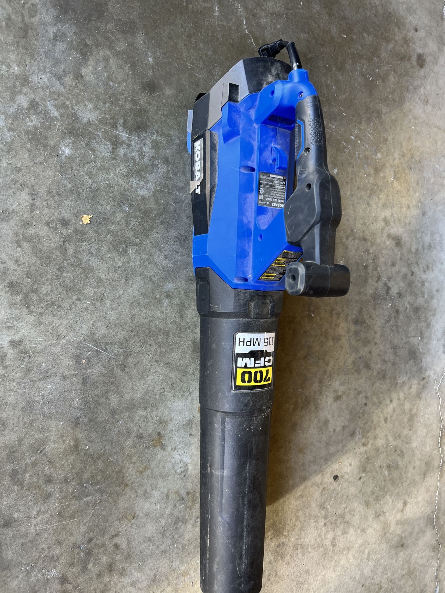Kobalt Leaf Blower