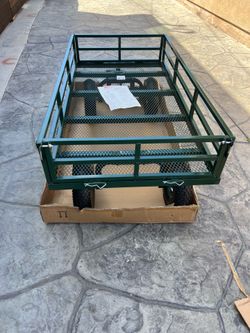 Brand new steel utility wagon heavy duty size 59” long x 31” wide x 10” high asking $250