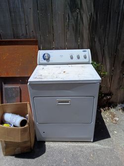 Crosley gas dryer