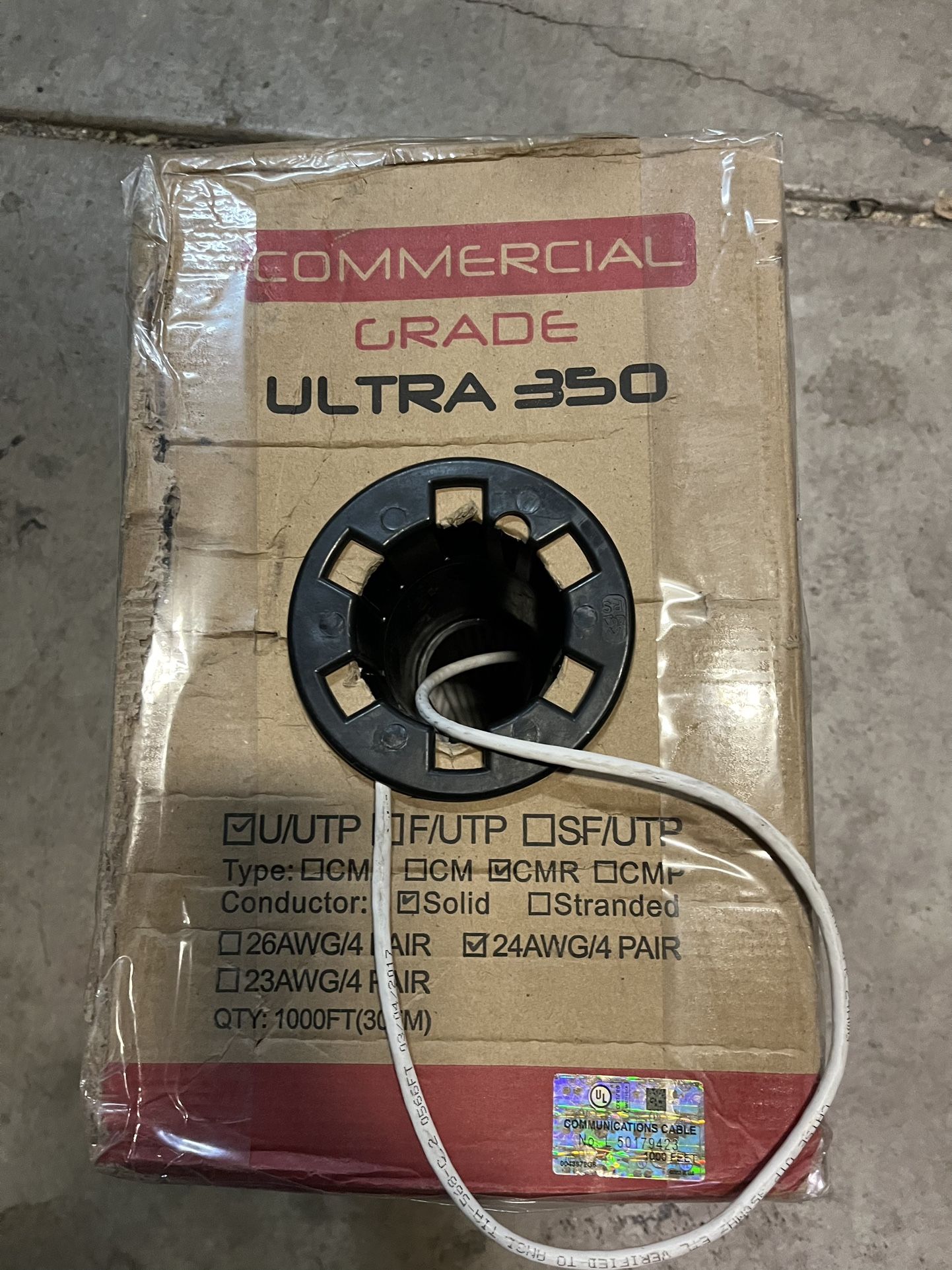 Commercial Grade Cat 5 Cable