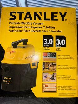 Stanley  vacuum