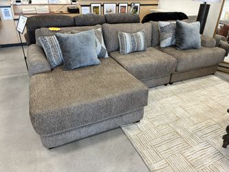 Beigish Gray Sectional Couch