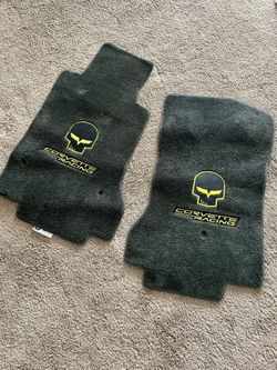 Corvette floor mats