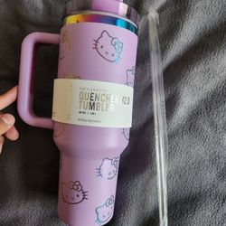 Purple Stanley Hello Kitty Neon 40 Oz 
