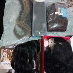 Wigs.. 5 Different -.ALL NEW***