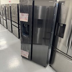 Refrigerator NEW Black Stainless Steel