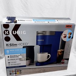 Keurig K-Slim + ICED Single Serve Coffee Maker, Brews 8 to 12oz. Cups