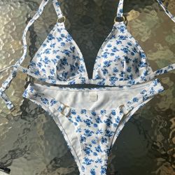 Swimsuit European and American Fashion Printed Women's Swimsuit Sexy Bikini Beach Wear/ New 