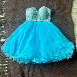 Alyce Paris-Strapless Beaded Bodice Formal Dress