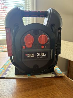 Black & Decker 300 a jumper starter