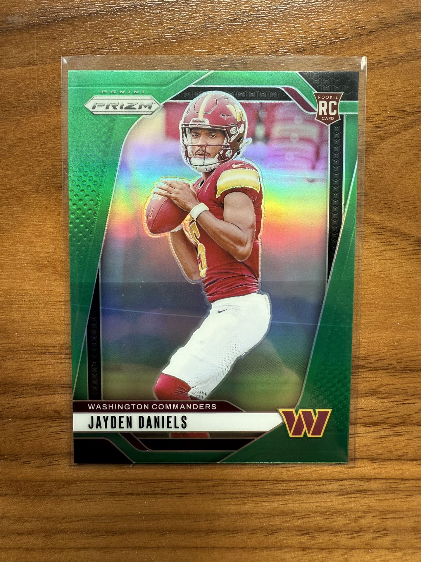 2024 Jayden Daniels Prizm RC Green