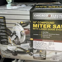 Brand New Harbor Freight Miter Saw