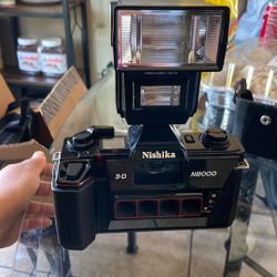 Nishika 3-D  N8000 35mm Camera 