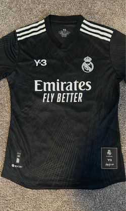 Vinny Jr Signed Autographed Addias Y-3 Real Madrid black jersey Beckett Bas