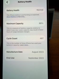 Apple IPhone 15 Pro in pristine condition