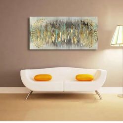 1 Piece Framed Abstract Pictures Canvas Wall Art 40 in. x 20 in.