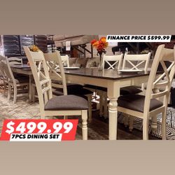 7pcs Dining Set 