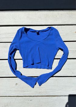 Long Sleeve Crop Top