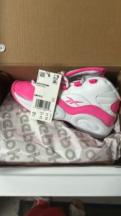 Reebok Question Mid Kids 12 tennis shoes