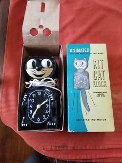 Vintage Kit Kat Klock