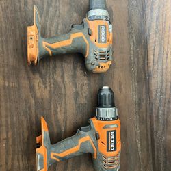 Rigid 18v 1/2” Drill Drivers 