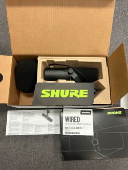 Shure Sm7b Microphone W/ Box