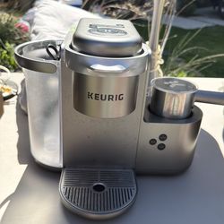 Keurig with frother