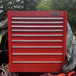 Matco Toolbox With Tools