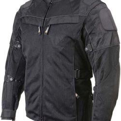 Motorcycle Jacket w/ Protective Armor