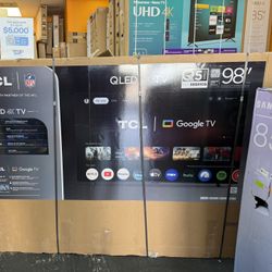 98”TCL QLED 4K S-Mart TV