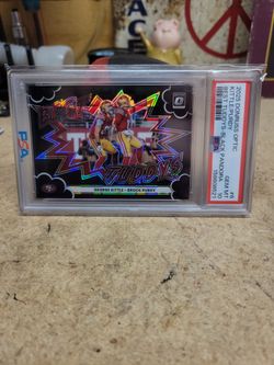 Panini 2025 Optic Best Tuddys #6 Purdy Kittle Black Pandora 047/149 PSA 10 POP 1