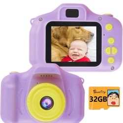 New in box Kids Digital Camera, Christmas Birthday Gifts for Boys Age 3-9, HD Digital Video Cameras for Toddler, Portable Toy for 3 4 5 6 7 8 Year Old