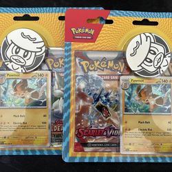 Pokémon Scarlet & Violet 2 Pack Blister W/ Token (Pawmot)