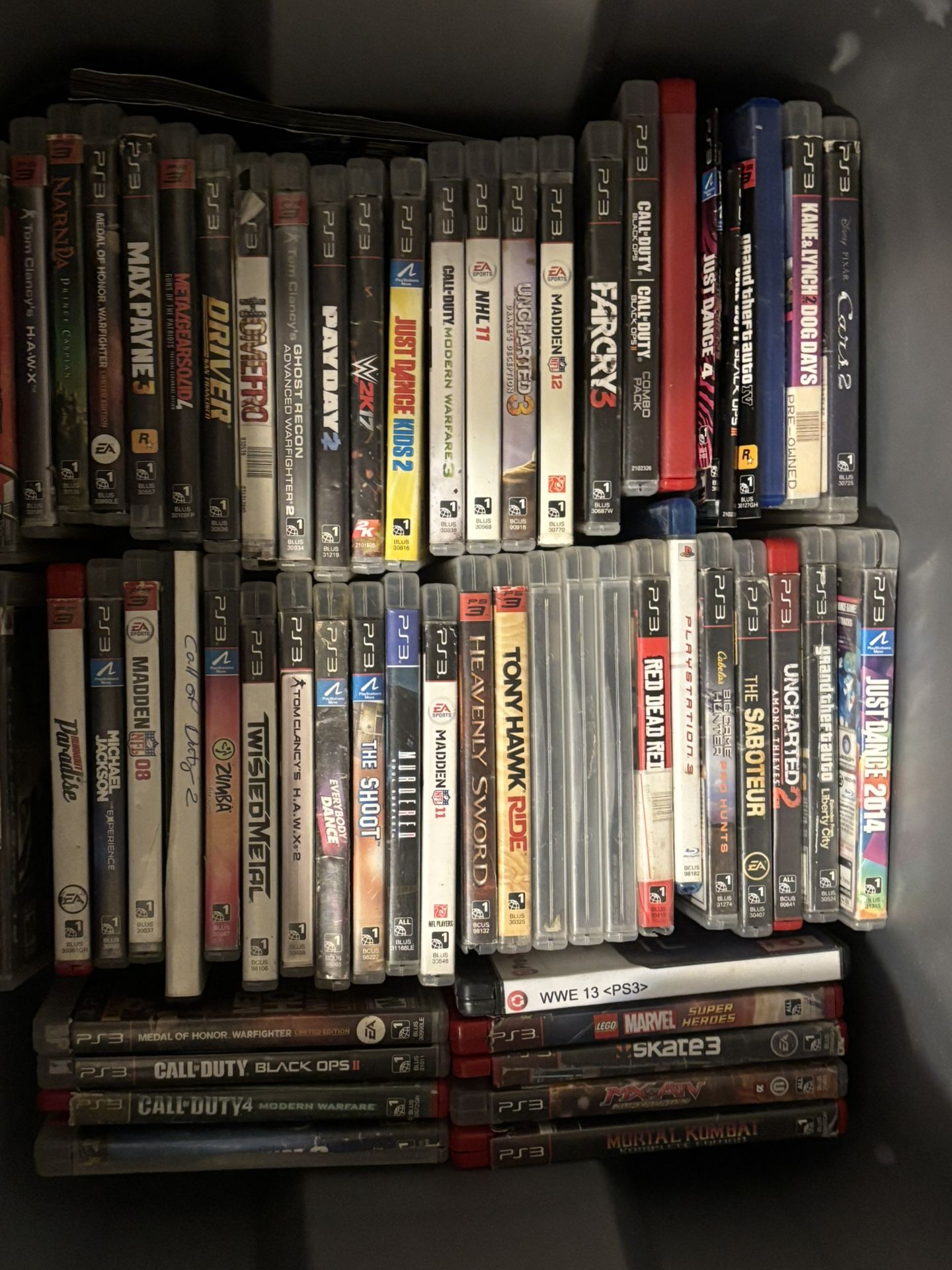 2 PS3s With Lots Of Games