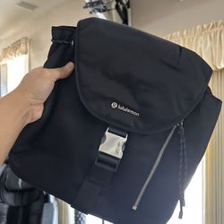 Lulu Drawstring Backpack New