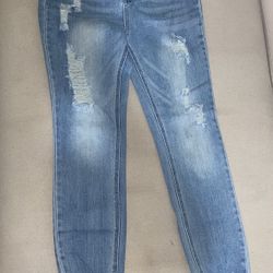 Distressed Jeans