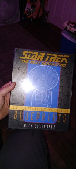 Factory Sealed Collectable Star Trek Uss Ship Blueprints