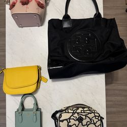 Set of Used Women’s Handbags – Good Condition