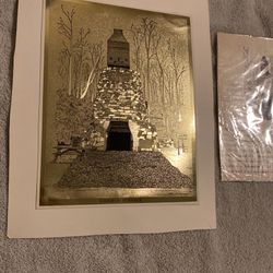 1765 Codorus Furnace Scratch Art